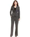 Anne Klein Grey Suit Separates Collection (pants suit)